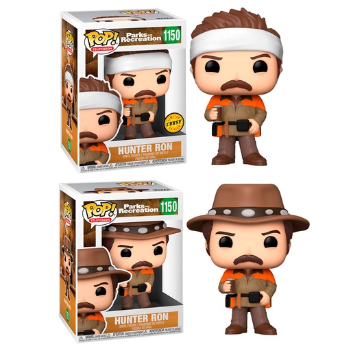 [889698561686 C6] Figura POP Parks and Rec Hunter Ron 5 + 1 Chase
