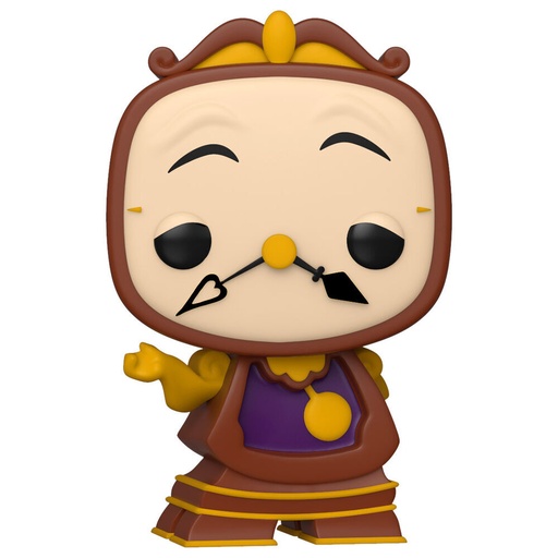 [889698575829] Figura POP Disney La Bella y la Bestia Cogsworth
