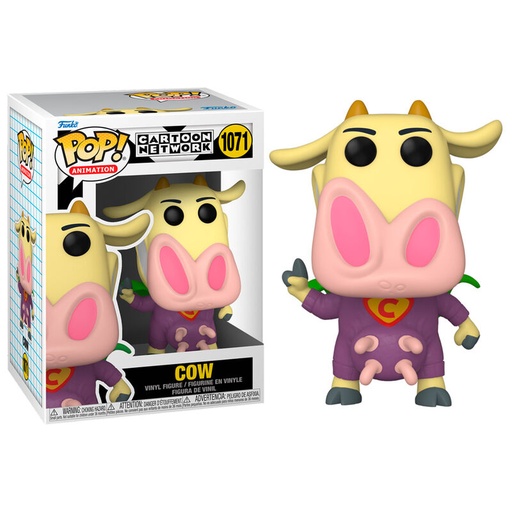 [889698577915] Figura POP Cartoon Network Cow and Chicken - Superhero Cow