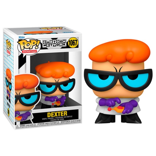 [889698577960] Figura POP Cartoon Network Dexters Lab Dexter with Remote