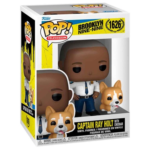 [889698614016] Figura POP Brooklyn Nine-Nine  Captain Holt with Cheddar