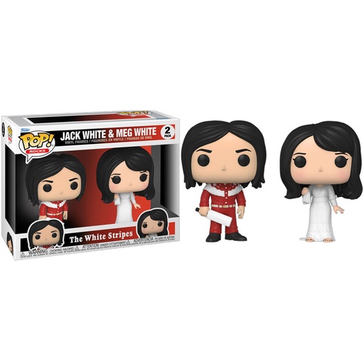[889698614283] Blister 2 figuras POP The White Stripes Jack White and Meg White