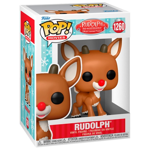 [889698643429] Figura POP Rudolph the Red-Nosed Reindeer Rudolph