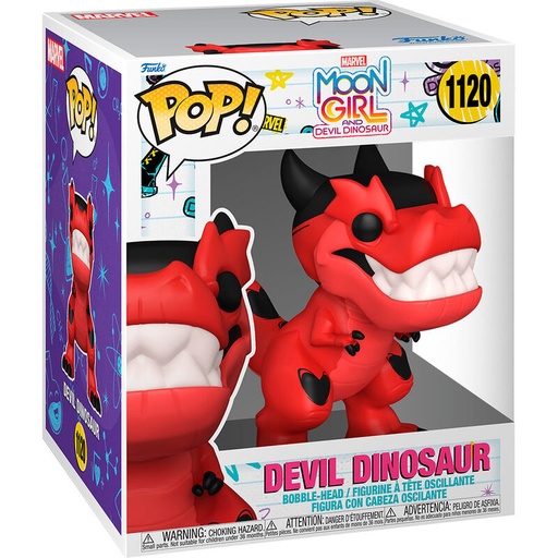 [889698656733] Figura POP Marvel Moon Girld and Devil Dinosaur Devil Dinosaur
