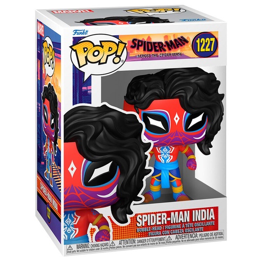 [889698657266] Figura POP Marvel Spiderman Across the Spiderverse Spider-Man India