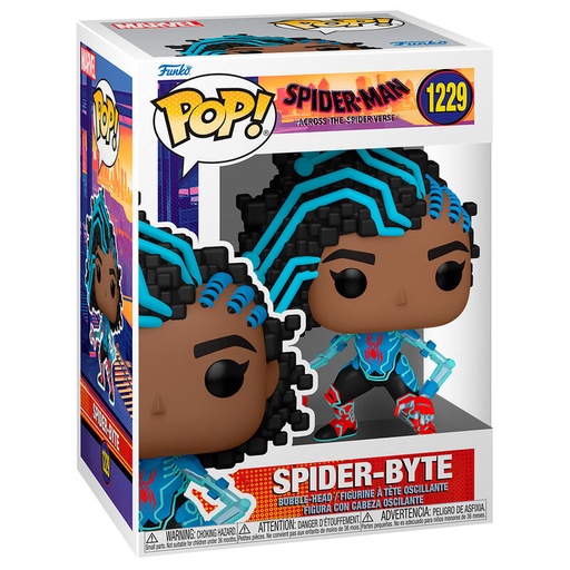 [889698657280] Figura POP Marvel Spiderman Across the Spiderverse Spider-Byte