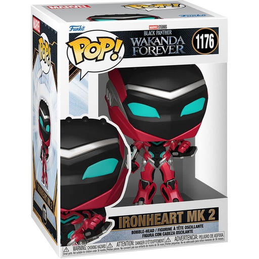 [889698667173] Figura POP Marvel Black Panther Wakanda Forever Ironheart MK2