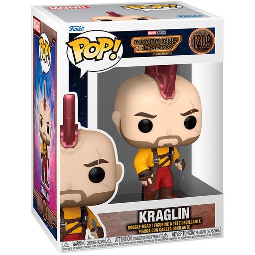 [889698675178] Figura POP Marvel Guardianes de la Galaxia 3 Kraglin
