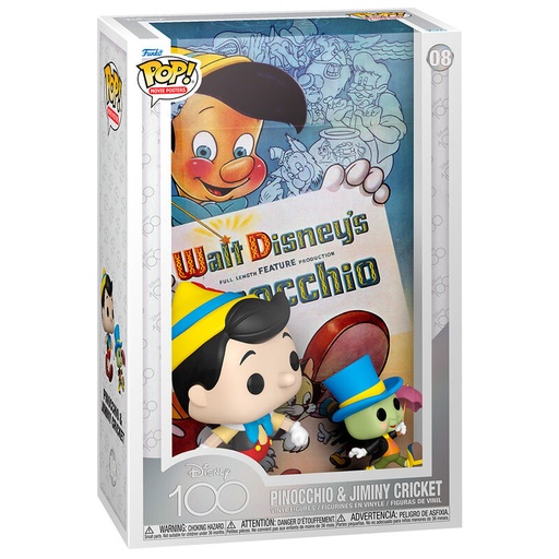 [889698675796] Figura POP Movie Poster Disney 100th Pinocho
