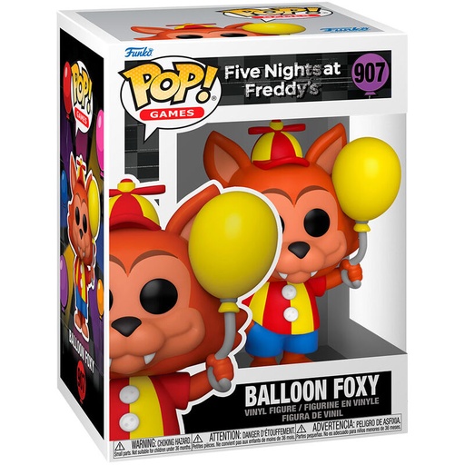 [889698676274] Figura POP Five Nights at Freddys Balloon Foxy