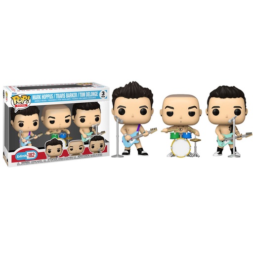 [889698678377] Blister 3 figuras POP Rocks Blink 182
