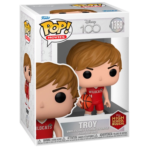 [889698679923] Figura POP Disney 100th Anniversary High School Musical Troy