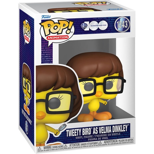 [889698694285] Figura POP Looney Tunes Tweety Bird as Velma Dinkley