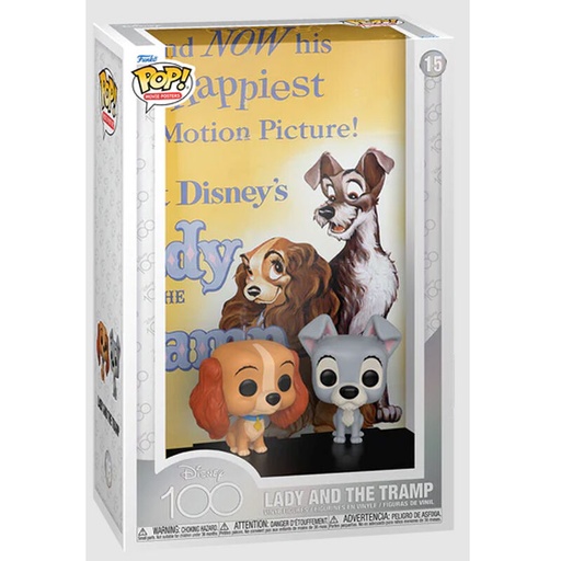 [889698701426] Figura POP Poster Disney 100th Anniversary Lady and the Tramp