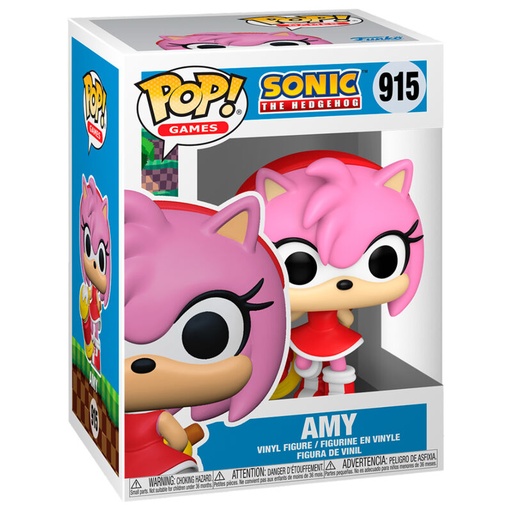 [889698705820] Figura POP Sonic the Hedgehog Amy