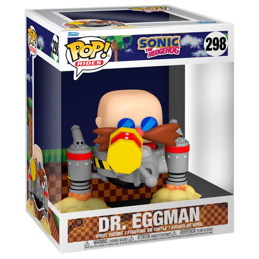 [889698705844] Figura POP Ride Deluxe Sonic the Hedgehog Dr. Eggman
