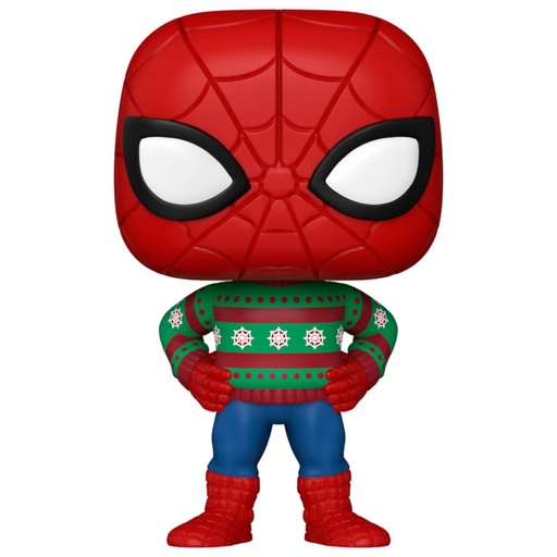 [889698721905] Figura POP Marvel Holiday Spiderman