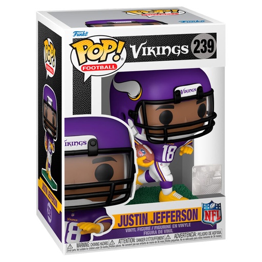 [889698722728] Figura POP NFL Vikings Justin Jefferson