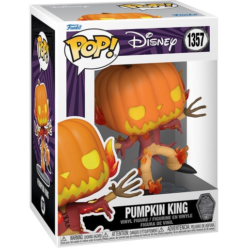 [889698723145] Figura POP Disney Pesadilla Antes de Navidad 30th Anniversary Pumpkin King