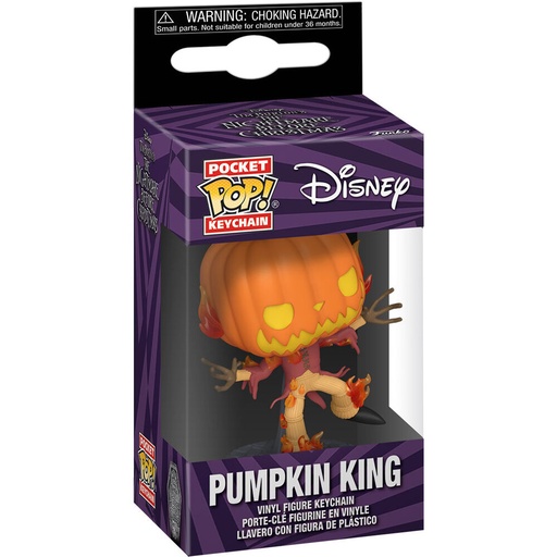 [889698723176] Llavero Pocket POP Disney Pesadilla Antes de Navidad 30th Anniversary Pumpkin King