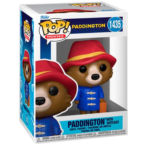 [889698723572] Figura POP Paddington - Paddington with Suitcase