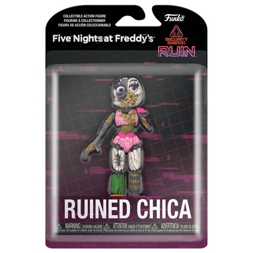[889698724678] Figura action Ruined Chica Five Nights at Freddys 12cm