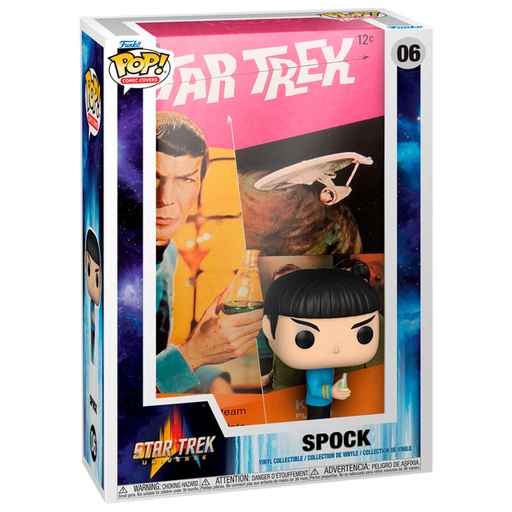 [889698725002] Figura POP Comic Cover Star Trek Spock