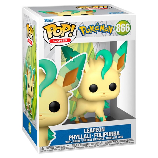 [889698742146] Figura POP Pokemon Leafeon