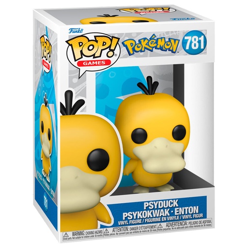 [889698742184] Figura POP Pokemon Psyduck