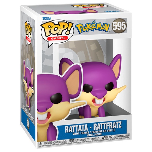 [889698746328] Figura POP Pokemon Rattata