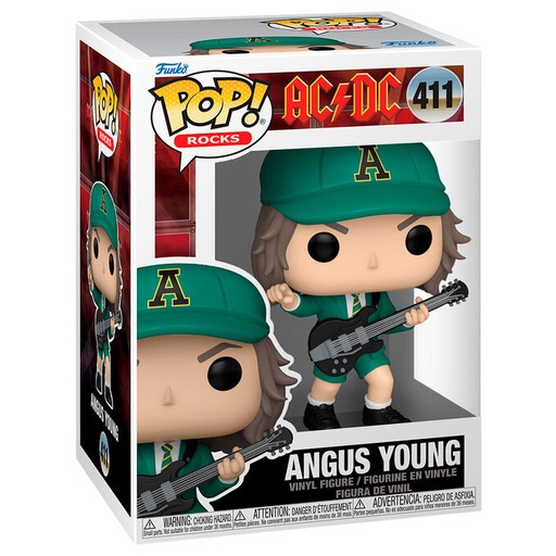 [889698798044] Figura POP AC/DC Angus Young Green