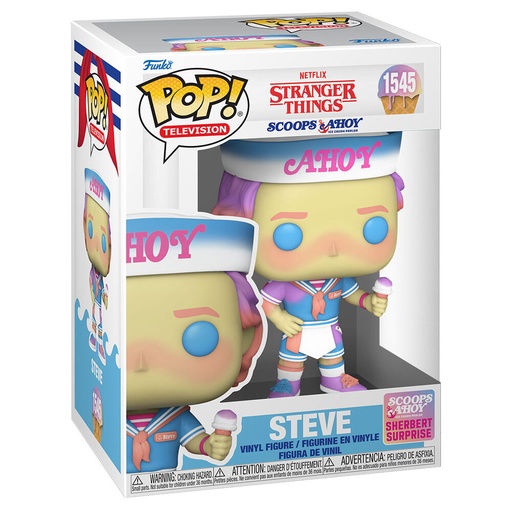 [889698799980] Figura POP Stranger Things Scoops Ahoy Steve