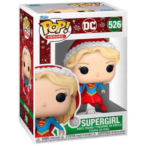 [889698800310] Figura POP DC Comics Supergirl Holiday