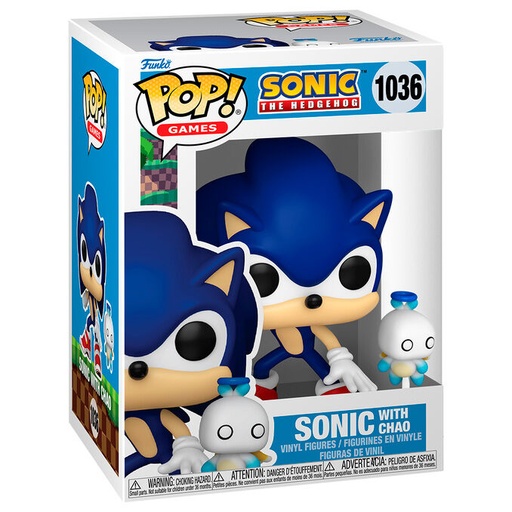 [889698803090] Figura POP Sonic The Hedgehog Sonic with Chao