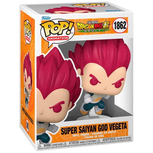 [889698803625] Figura POP Dragon Ball Super Broly Super Saiyan God Vegeta