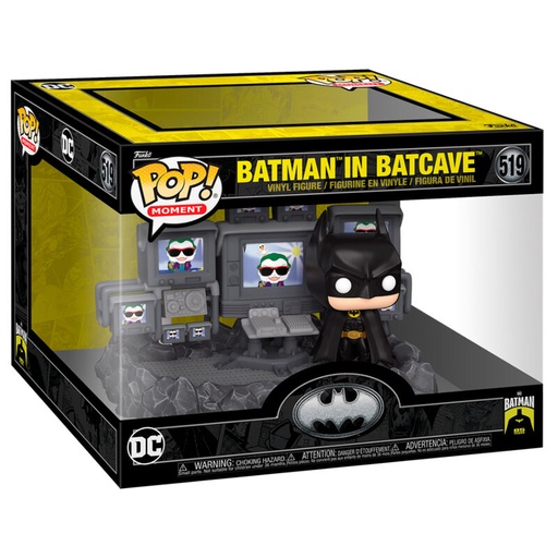 [889698806855] Figura POP Moments DC Comics Batman in Batcave
