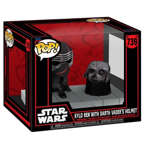 [889698807722] Figura POP Deluxe Star Wars Kylo Ren with Darth Vader Helmet