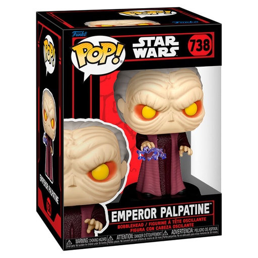 [889698807739] Figura POP Star Wars Emperor Palpatine