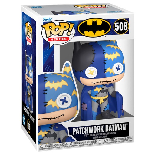 [889698809030] Figura POP DC Comics Patchwork Batman