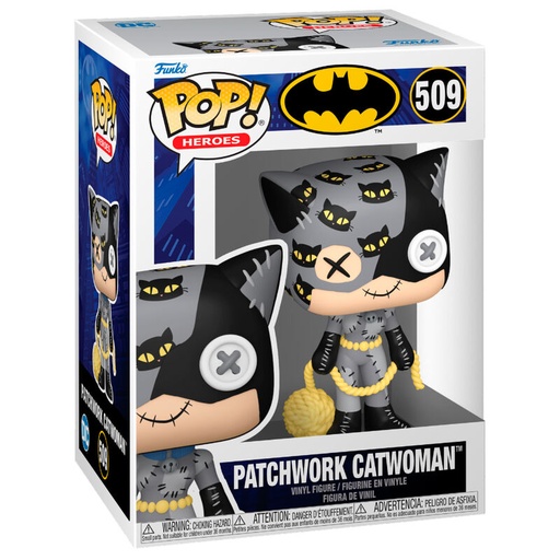 [889698809047] Figura POP DC Comics Patchwork Catwoman