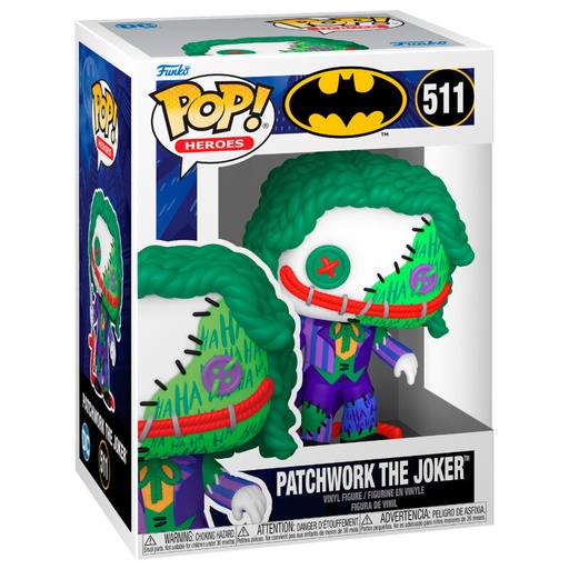 [889698809061] Figura POP DC Comics Patchwork Joker