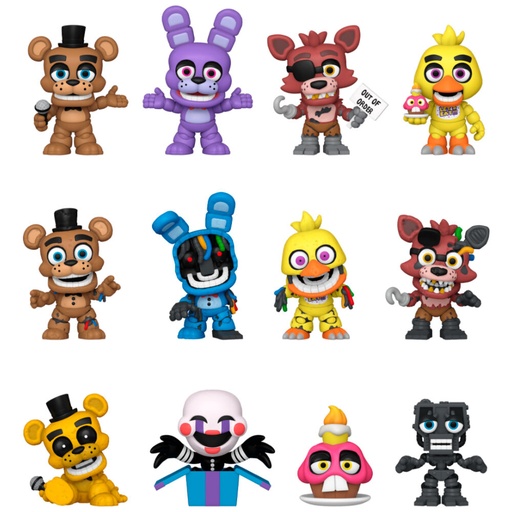 [889698813341] Figura Mystery Mini Five Nights at Freddys surtido