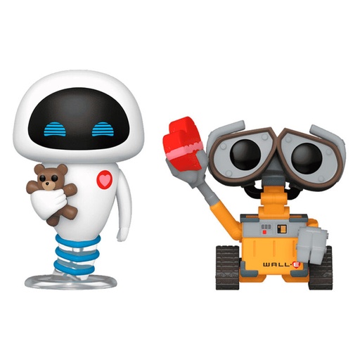 [889698830935] Blister 2 figuras Pocket POP Disney Pixar Wall-E & Eve Valentine