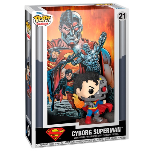 [889698837293] Figura POP Comic Cover DC Comics Cyborg Superman