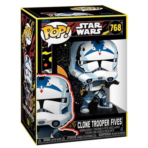 [889698838139] Figura POP Star Wars Retro Clone Trooper Fives
