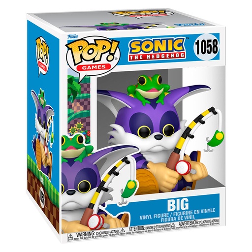 [889698838535] Figura POP Super Sonic the Hedgehog Big
