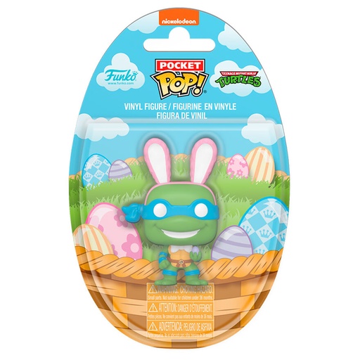 [889698860468] Figura Pocket POP Tortugas Ninja Leonardo Conejo de Pascua