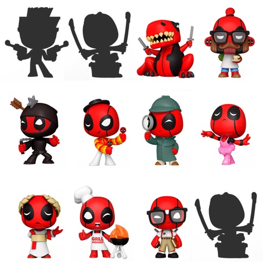 [889698552103] Figura Mystery Minis Marvel Deadpool 30th