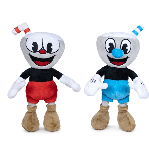 [8425611341175] Peluche Cuphead Mugman surtido 20cm