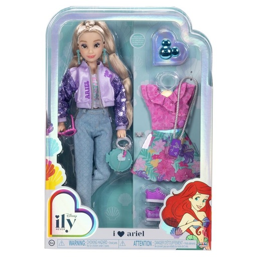 [192995235090] Muñeca Fashion Doll Ariel La Sirenita Disney ily 4Ever 28cm
